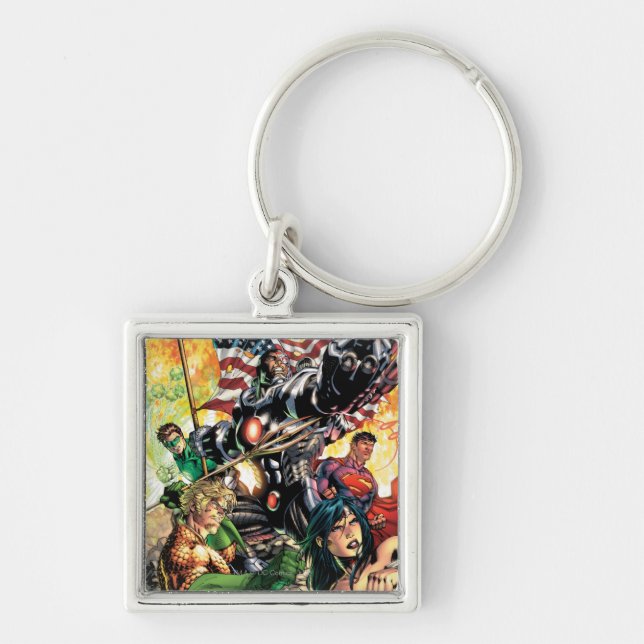 The New 52 Cover #5 Key Ring (Front)
