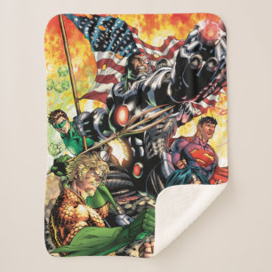 The New 52 Cover #5 Sherpa Blanket