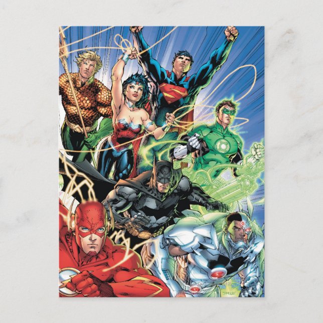 The New 52 - Justice League #1 Postcard (Front)