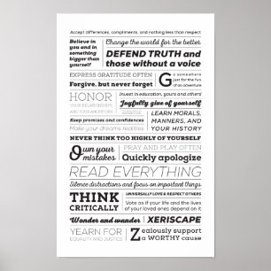 The New ABC of Life Poster