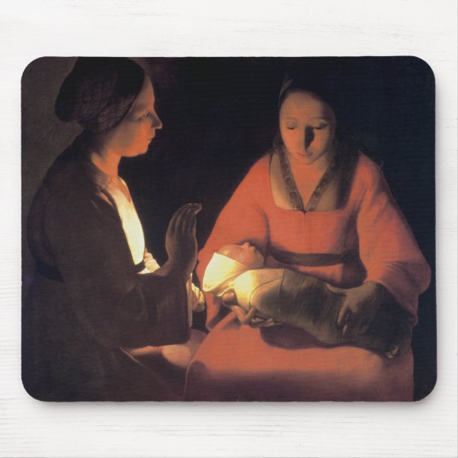 The New Born Child Mouse Pad (Front)