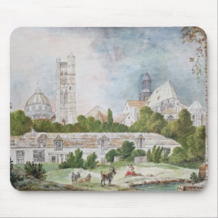 The New Church of Sainte-Genevieve Mouse Pad