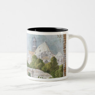 The New Church of Sainte-Genevieve Two-Tone Coffee Mug