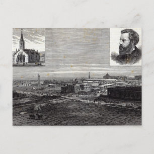 The new city of La Plata Postcard