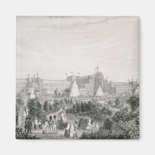 The New Crystal Palace at Sydenham, engraved by La Magnet
