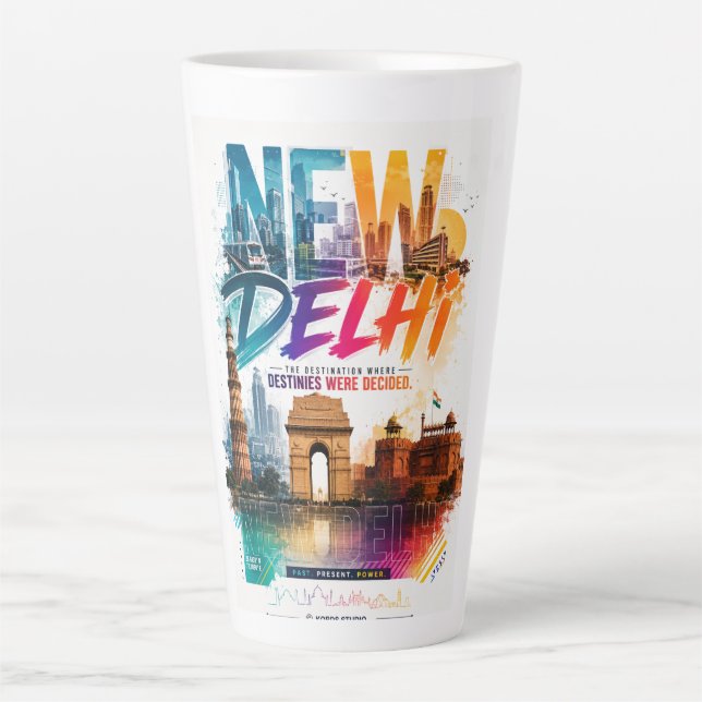 The New Delhi Lattle Mug (Front)