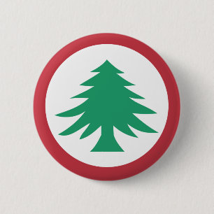 The New England Roundel 6 Cm Round Badge