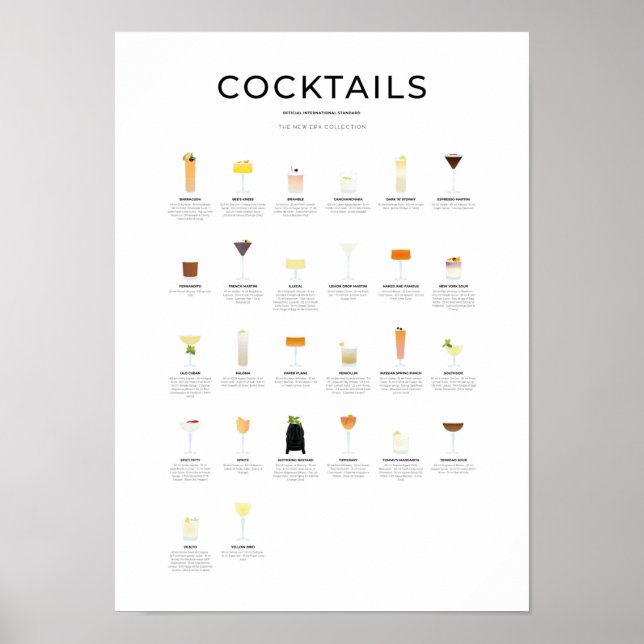 The New Era Cocktail Collection Poster (Front)