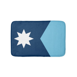 The new Flag of Minnesota State (2023 redesign) Bath Mat