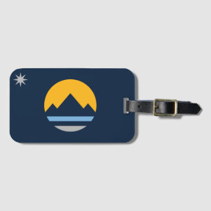 The New Flag of Reno, Nevada Luggage Tag