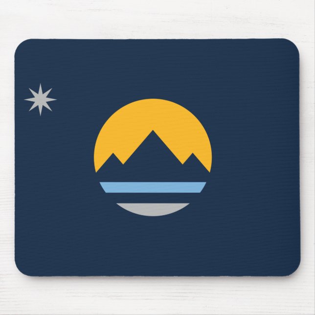 The New Flag of Reno, Nevada Mouse Pad (Front)