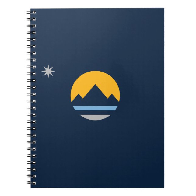 The New Flag of Reno, Nevada Notebook (Front)