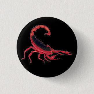 The New Flesh Scorpian 3 Cm Round Badge
