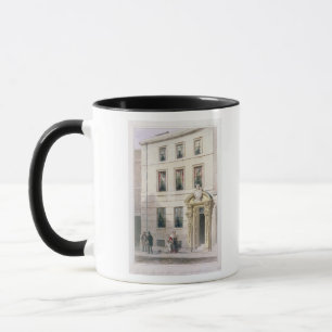 The New Front of Painter Stainers Hall, 1850 Mug