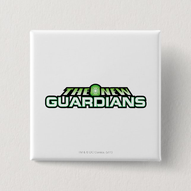 The New Guardians 15 Cm Square Badge (Front)