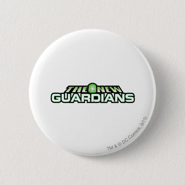 The New Guardians 6 Cm Round Badge (Front)