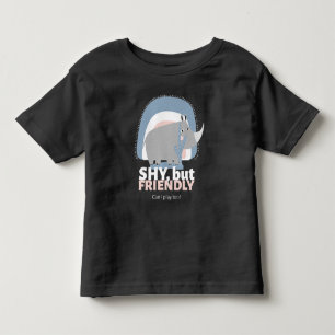The New Guy. Shy, but Friendly Toddler T-Shirt