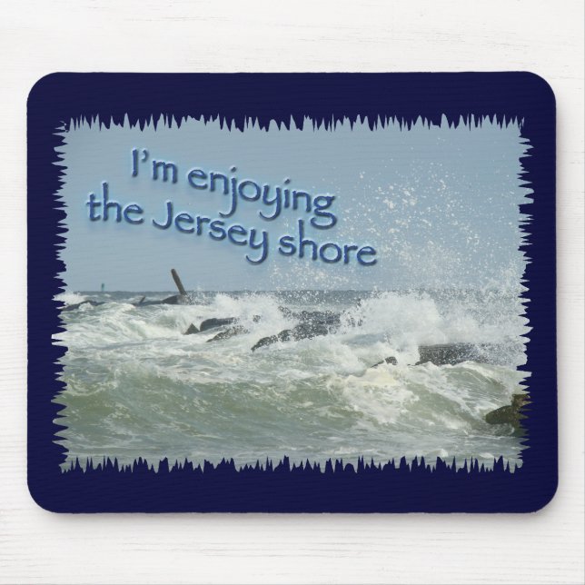 The New Jersey Shore Mouse Pad (Front)