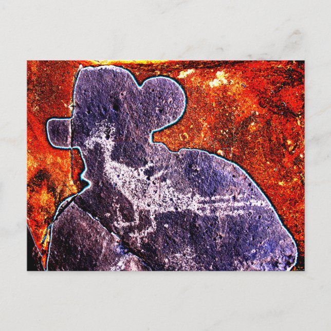 The New Mexican Talking Canyons Postcard (Front)