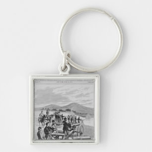 The new model Gatling Gun Key Ring