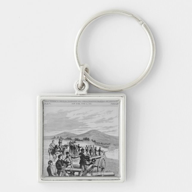 The new model Gatling Gun Key Ring (Front)