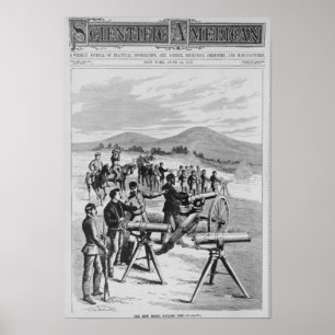 The new model Gatling Gun Poster
