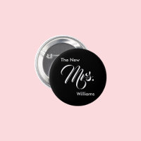 The New Mrs. Black and White Script Text Template