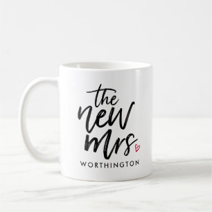 The New Mrs. (Your New Last Name) Coffee Mug