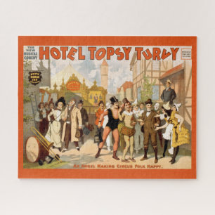 The New Musical Comedy, Hotel Topsy Turvy Jigsaw Puzzle