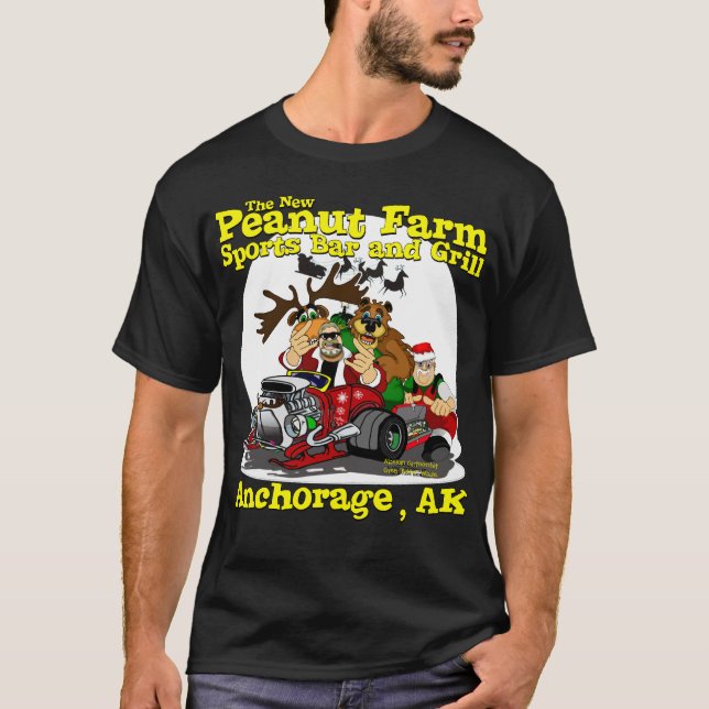 THE NEW PEANUT FARM /CHRISTMAS T-Shirt (Front)
