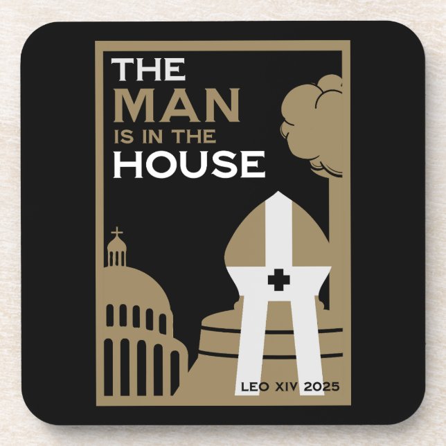 The New Pope 2025 Coaster (Front)