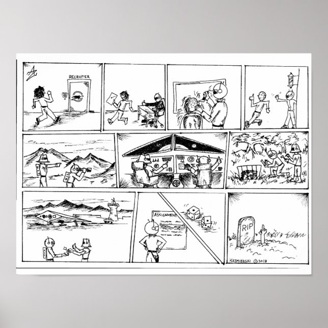 The New Recruit Poster (Front)