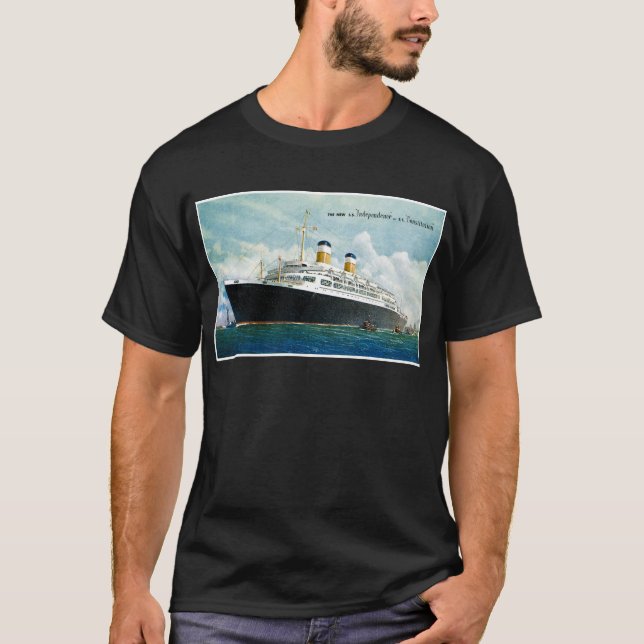 The New S.S. Independence and S.S. Constitution T-Shirt (Front)