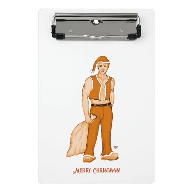 The new Santa Claus - Merry Christmas! Mini Clipboard (Front)