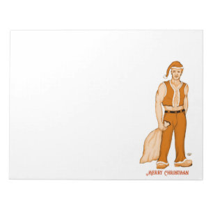 The new Santa Claus - Merry Christmas! Notepad