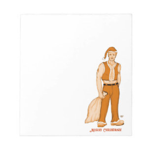 The new Santa Claus - Merry Christmas! Notepad