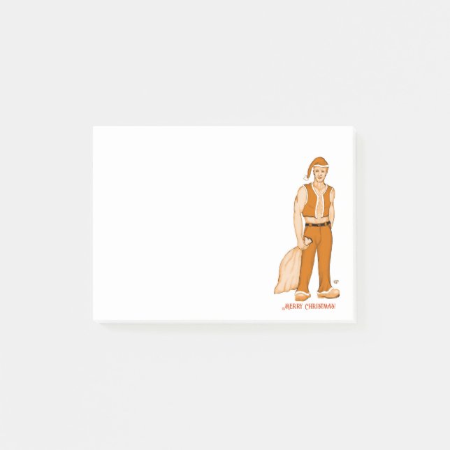 The new Santa Claus - Merry Christmas! Post-it Notes (Front)