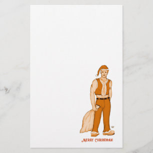 The new Santa Claus - Merry Christmas! Stationery