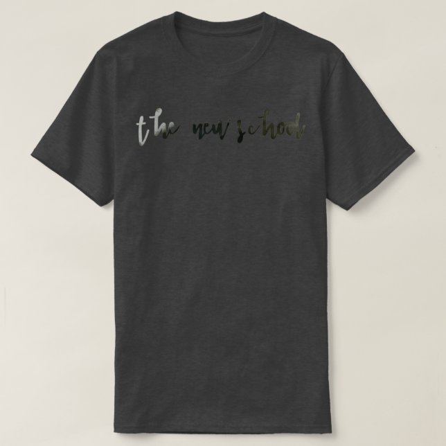 The New School Ink No Circle T-Shirt (Design Front)