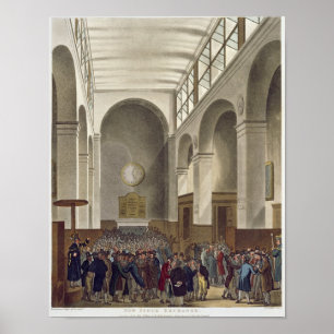 The New Stock Exchange, Bartholomew Lane Poster