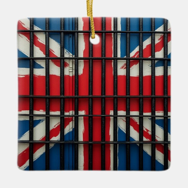 The New UK ceramic ornament (Front)