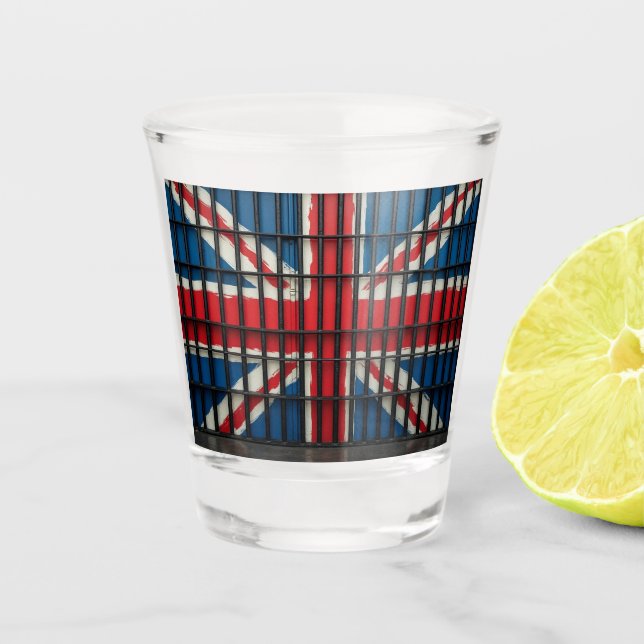 The New UK shot glass (Front)