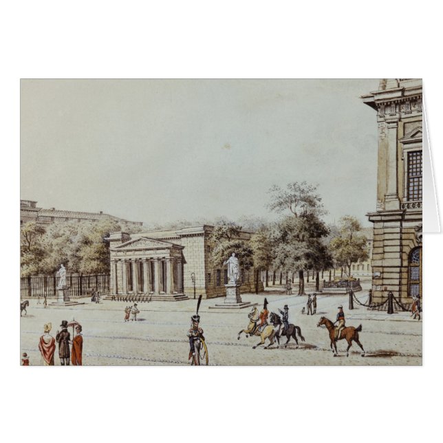 The new Watch House, next to the Armoury, Berlin (Front Horizontal)