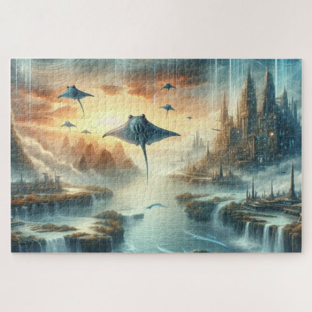 The New World Fantasy Art Jigsaw Puzzle (Horizontal)