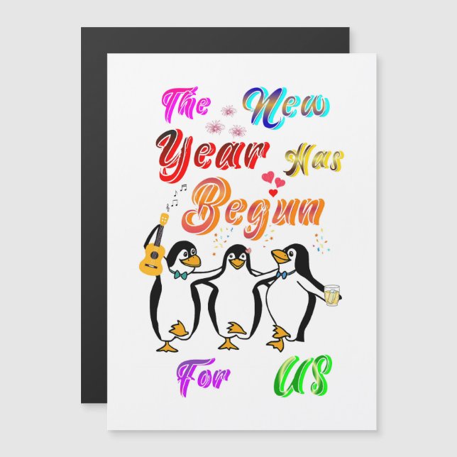 The New Year Has Begun For Us (Front/Back)