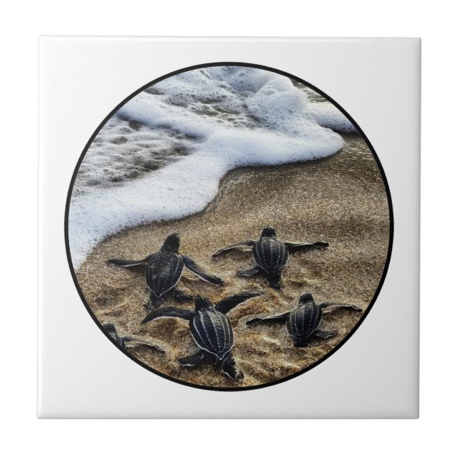 The newborn instinct ceramic tile (Front)