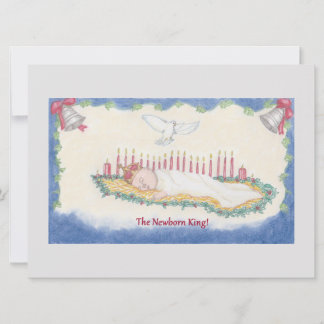 The Newborn King Holiday Card