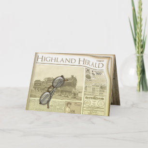 The Newspaper Greetings and Note Cards