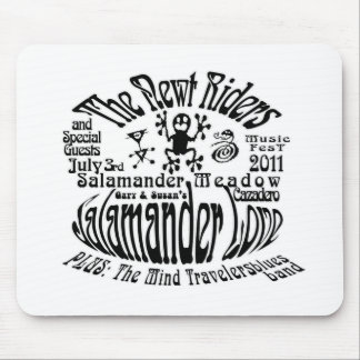 The Newt Riders ~ Salamander Love TShirt Mouse Pad