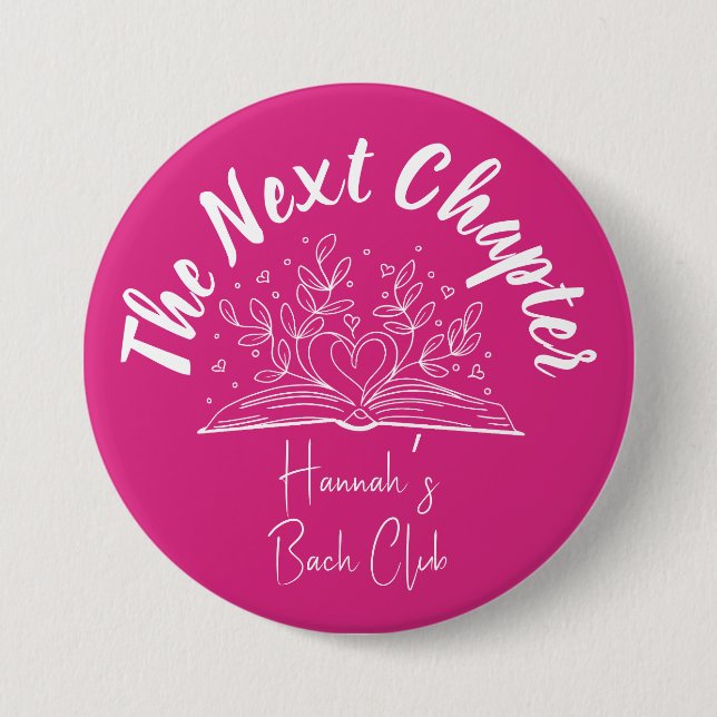 The Next Chapter Bachelorette Pins (Front)